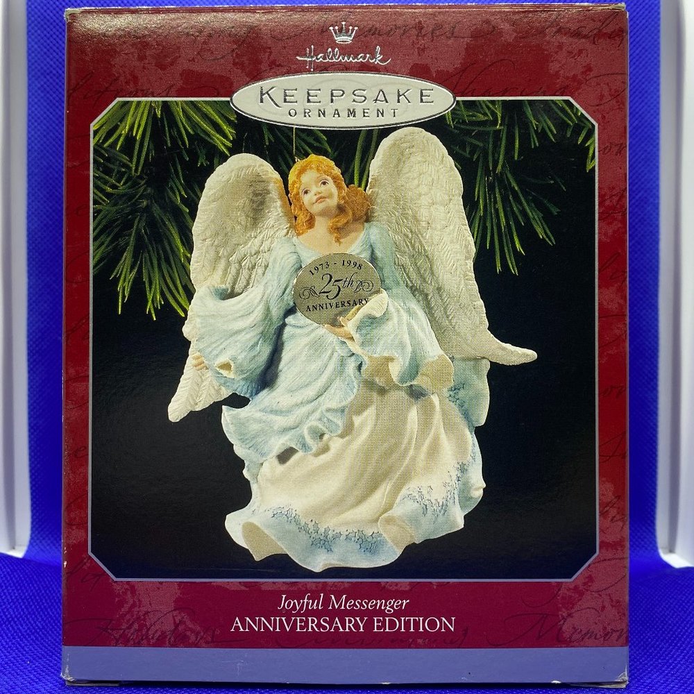 1998 Hallmark Keepsake Christmas Ornament “Joyful Messenger “ Angel